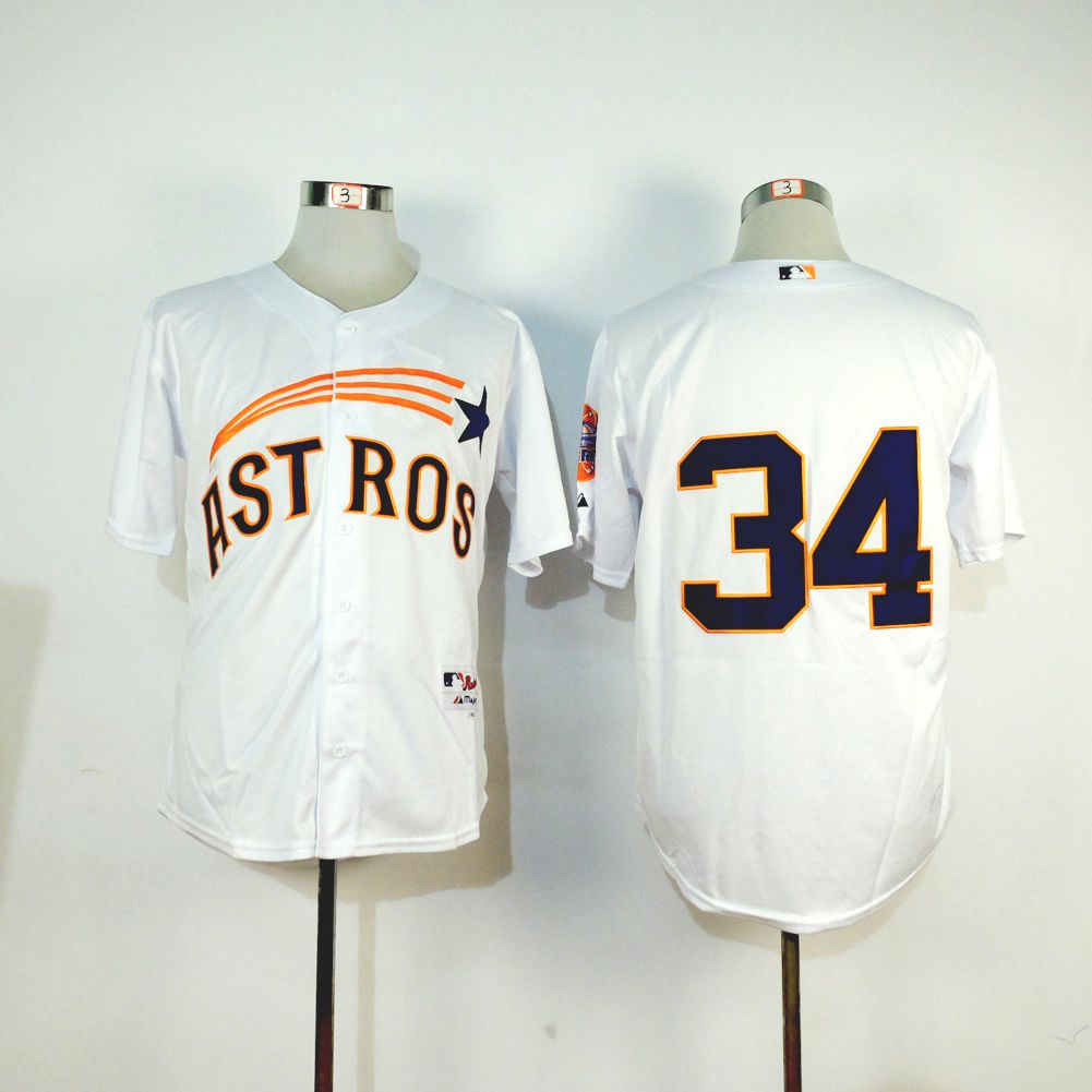 Men Houston Astros #34 Ryan White MLB Jerseys1